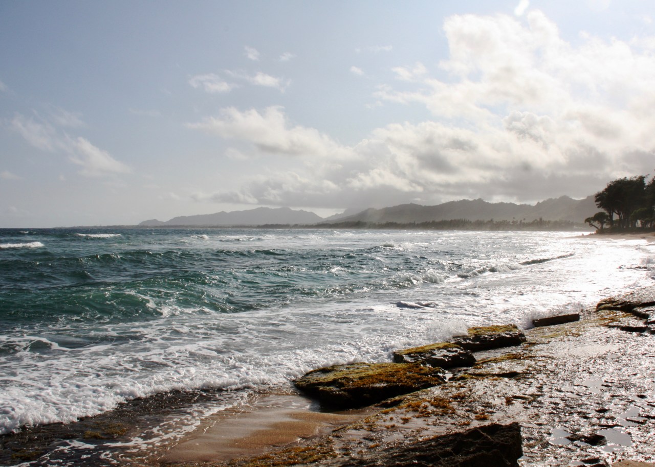 Looking Back Toward Lydgate State Park