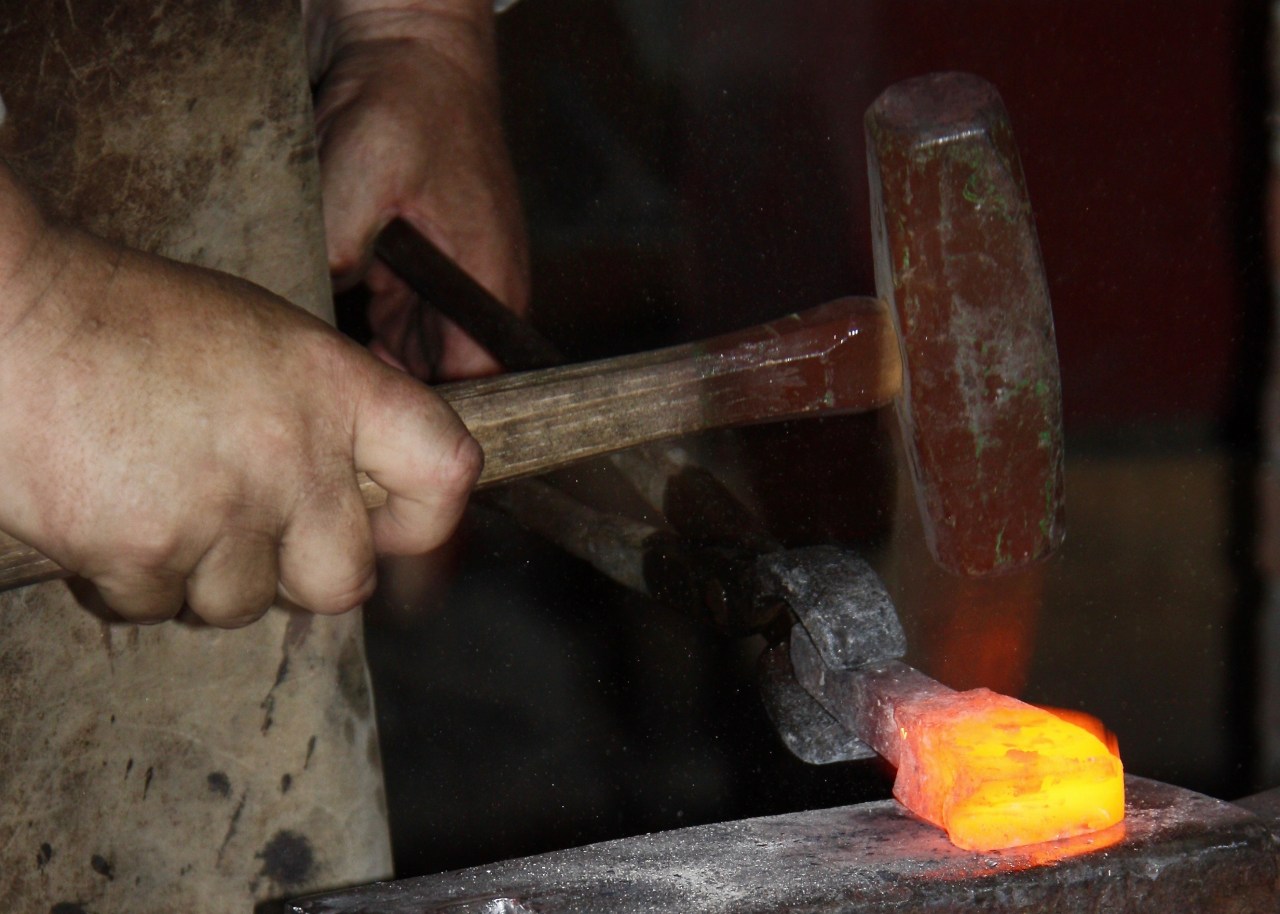 Blacksmith Fort Snelling MN 09-2009